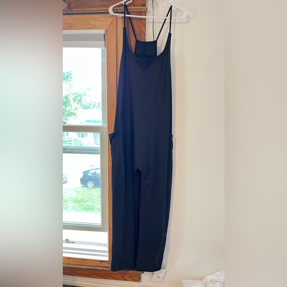 Wide Leg Jumpsuit with Pockets